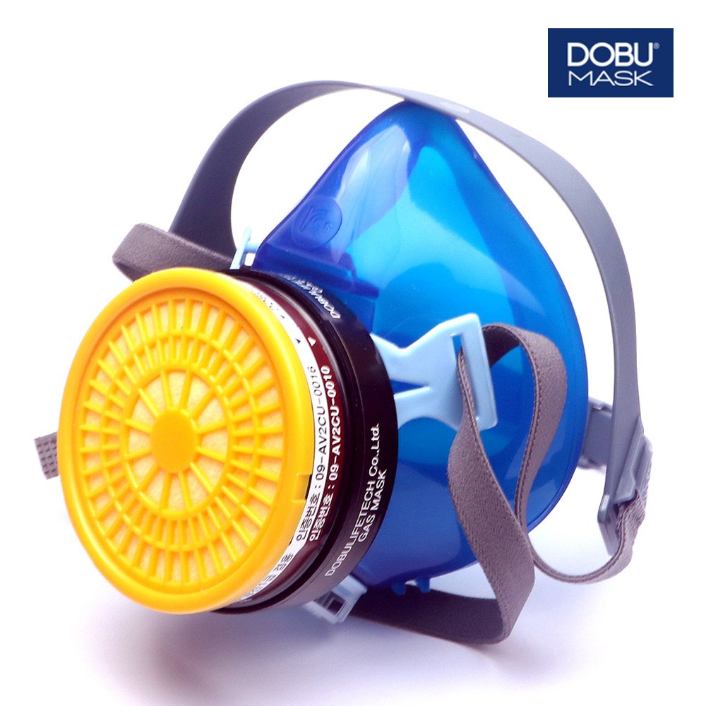 도부라이프텍 실리콘 방독마스크 DM-26 1급 방진마스크 농약마스크 방진 방독 겸용 필터 포함 방독면 농약 살포 방역 구제역 유기화합물 유기 가스 도장 도색 페인트 가스마스크 제철 전자 화학 필타 휠터 휠타 DM26, 1개, 단일 색상 14,870원