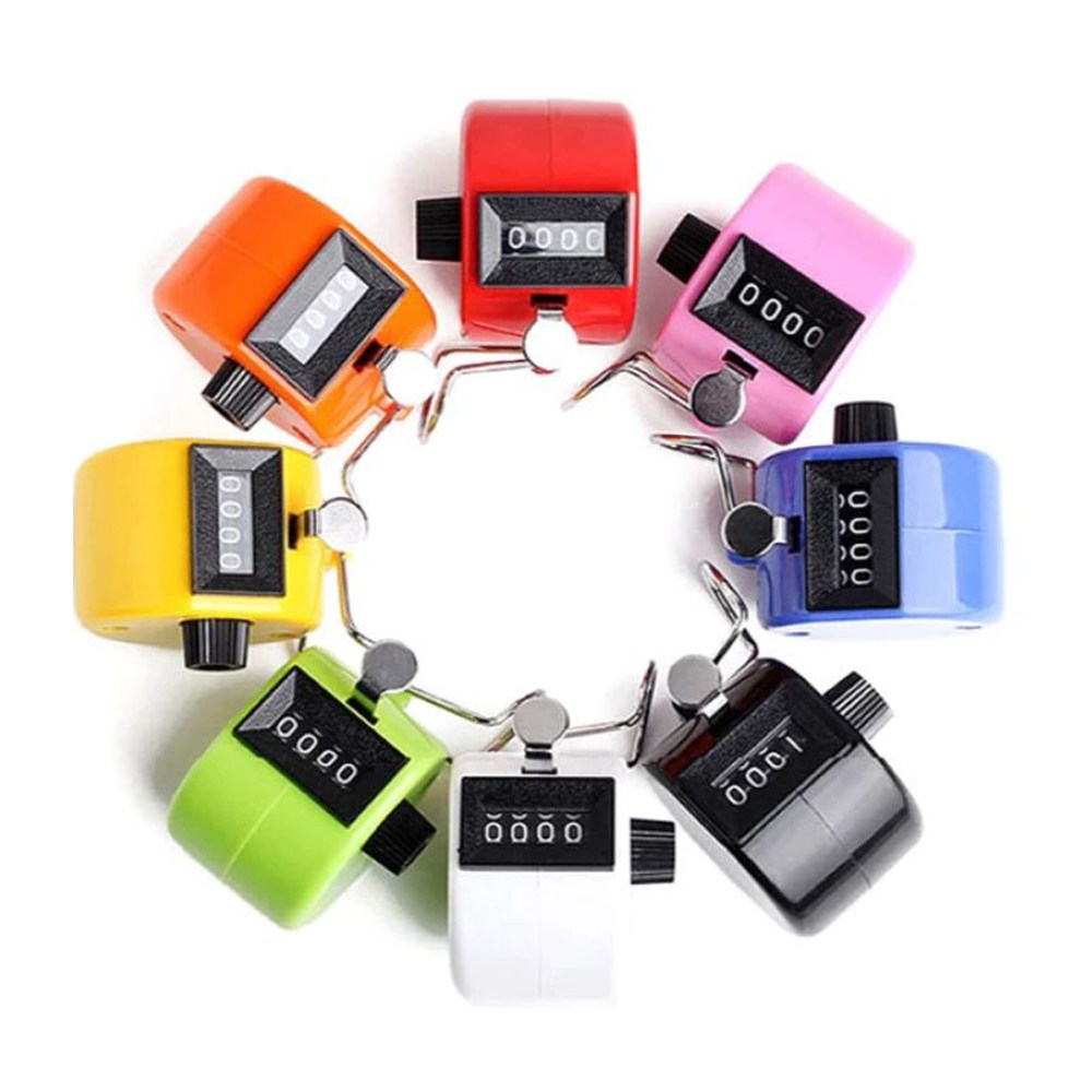 낚시카운터기 수동계수기 인원체크 카운터기 쭈꾸미카운터기 갑오징어카운터기 8색카운터기, 1개, (02) 화이트 1,270원