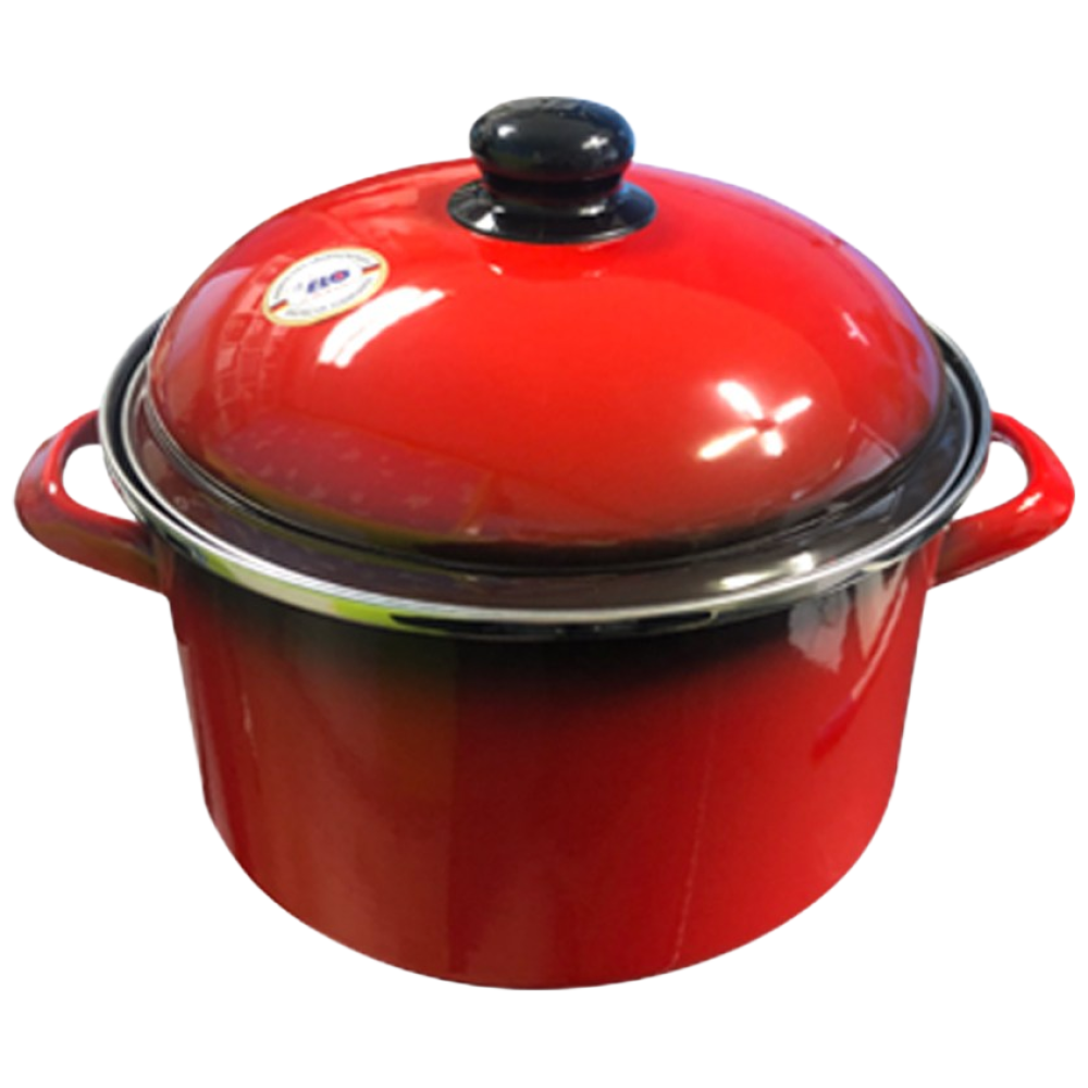 ELO 빨간 법랑냄비/양수 편수 전골 국 곰탕 라면냄비 58,000원