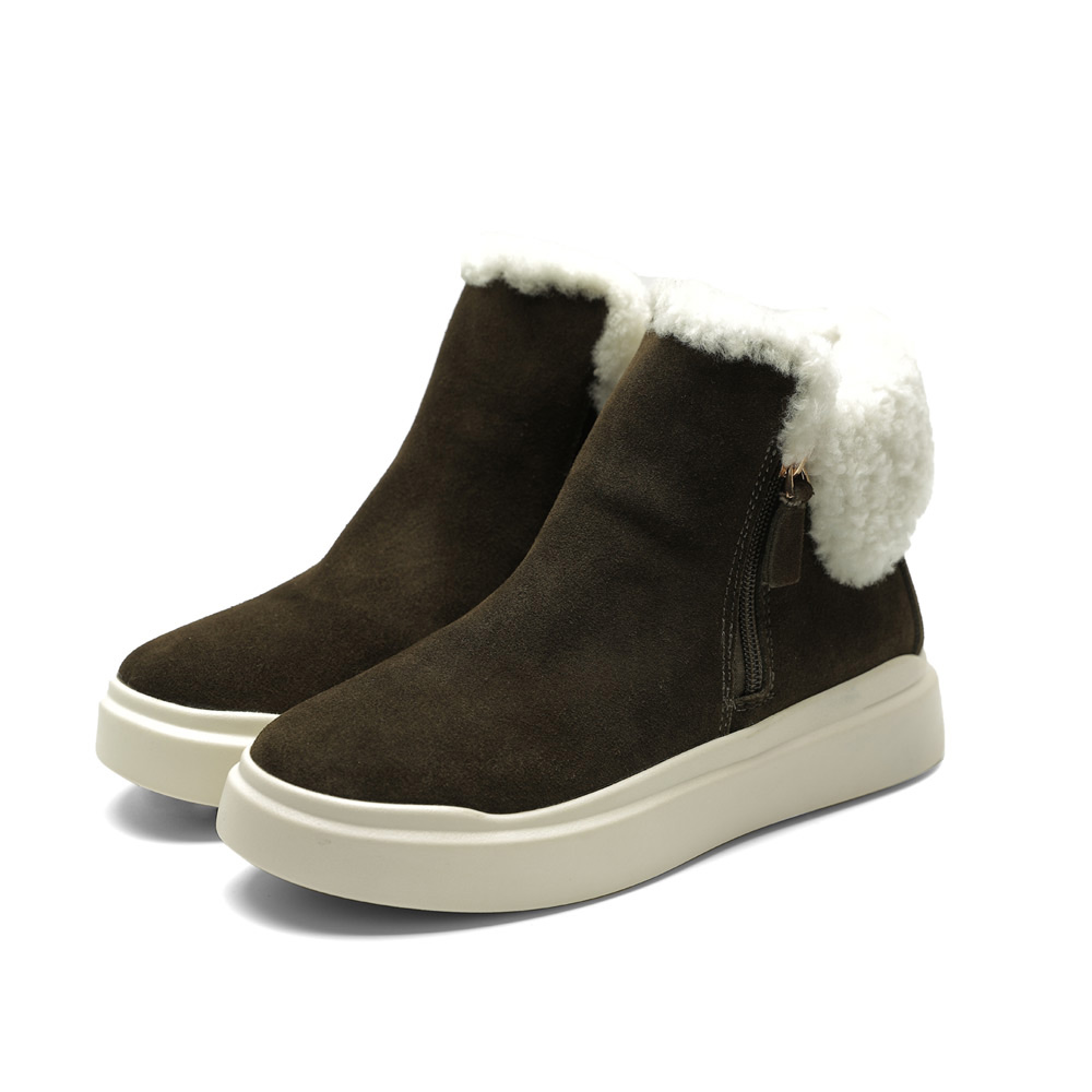 페이퍼플레인 여성 신발 천연소가죽 천연양털 털안감 앵클부츠 보드리 15,890원