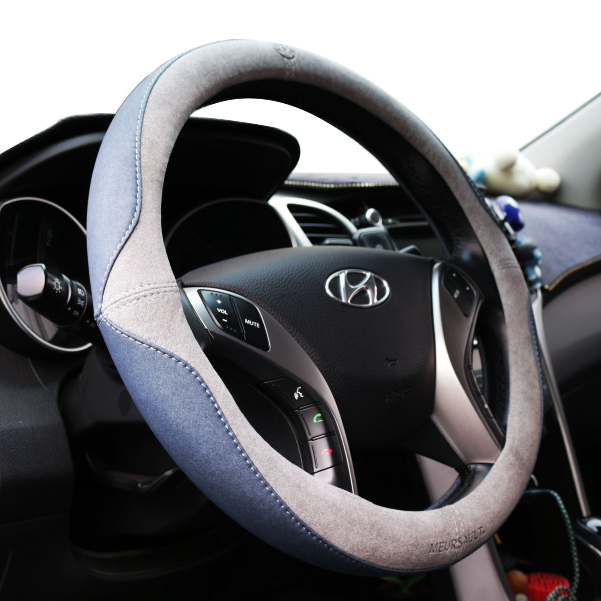 뫼르소 프리미어 자동차 핸들커버 D컷 66,000원