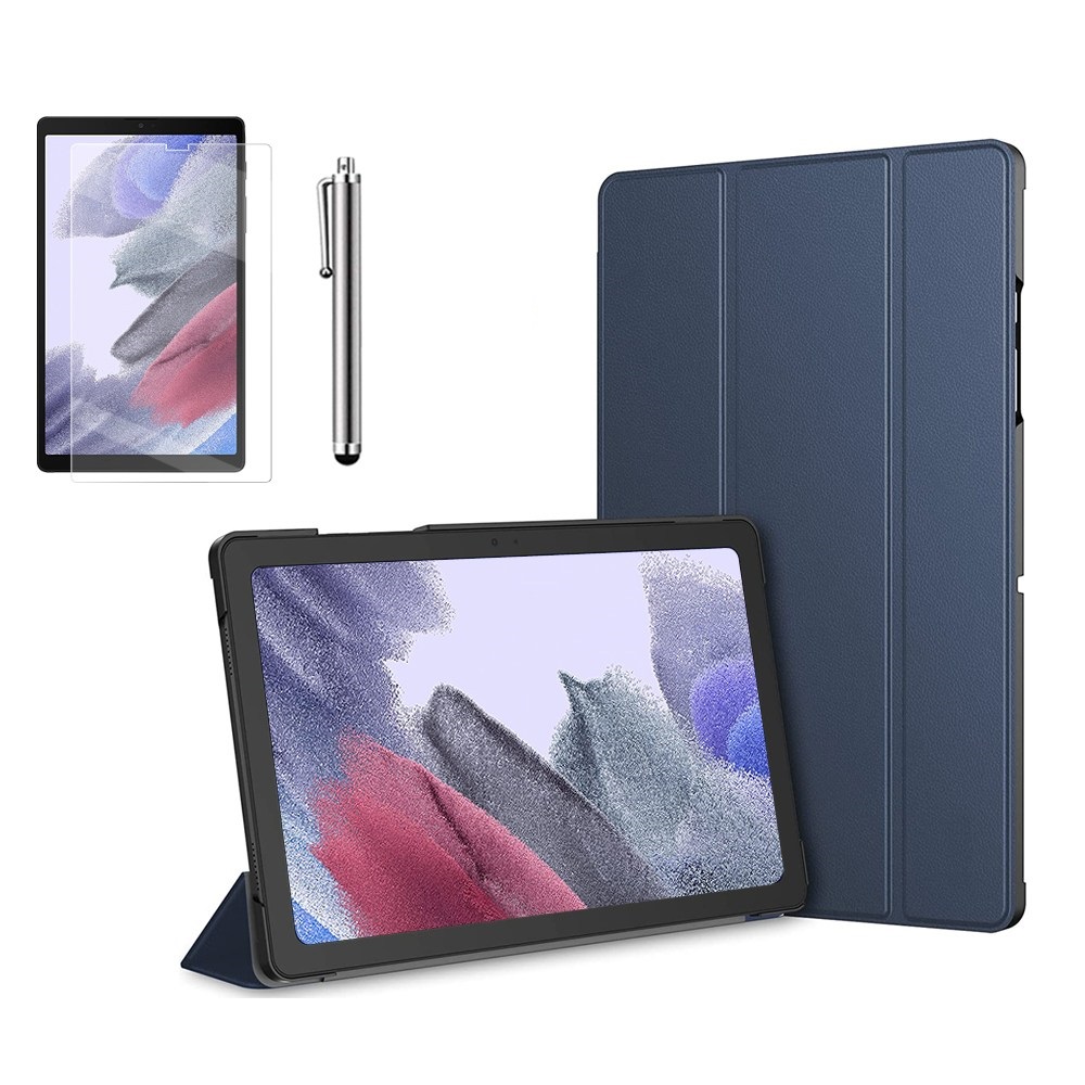 갤럭시탭A7 라이트 Lite 8.7 호환 슬림 북커버 케이스 스탠드+액정필름+터치펜 SM-T220N T225N 케이스나라 9,780원