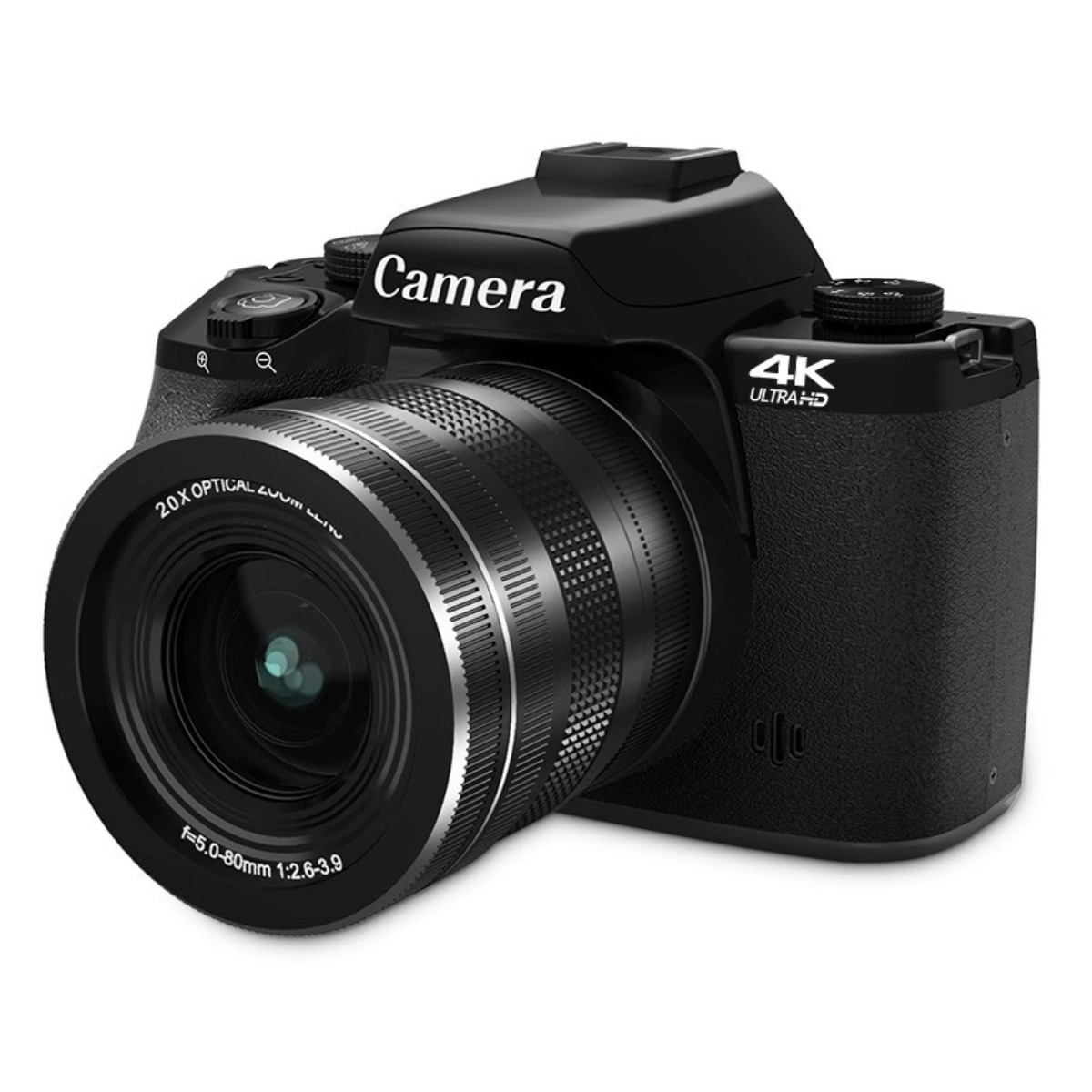 4K 미러리스 카메라202배 광학 줌 터치스크린 고화질 디지털 카메라 전문 사진 카메라, 블랙 표준 + 128G 메모리 250,000원