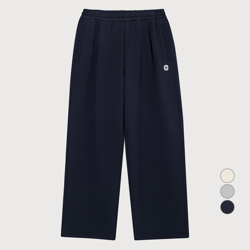 커버낫 남녀공용 세미와이드 C 로고 스웻 팬츠 59,320원