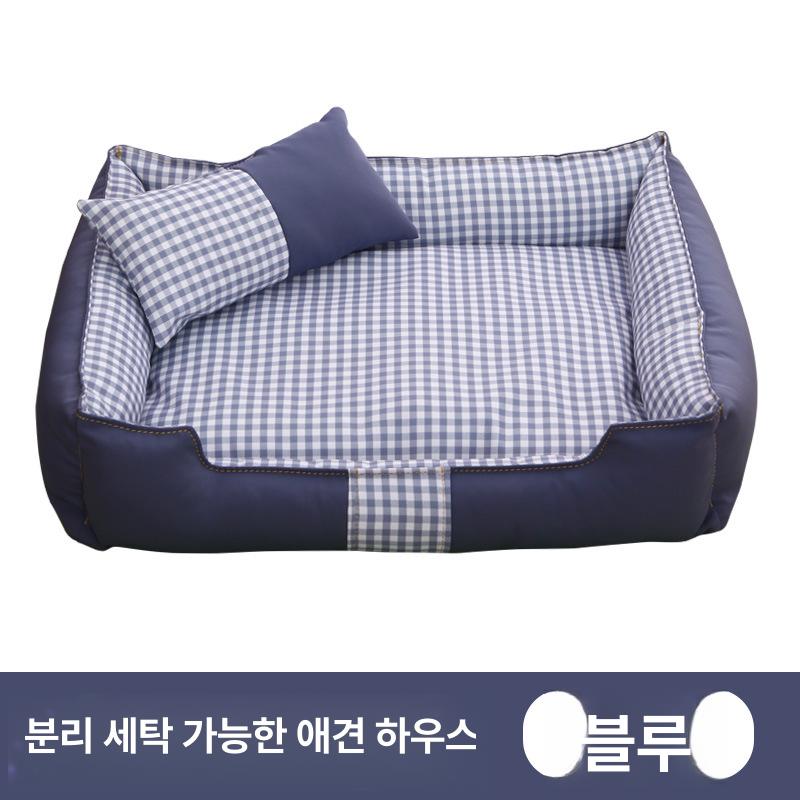 딩동펫 반려동물 오웬 소프트 사각 방석, 그레이, 1개 39,900원