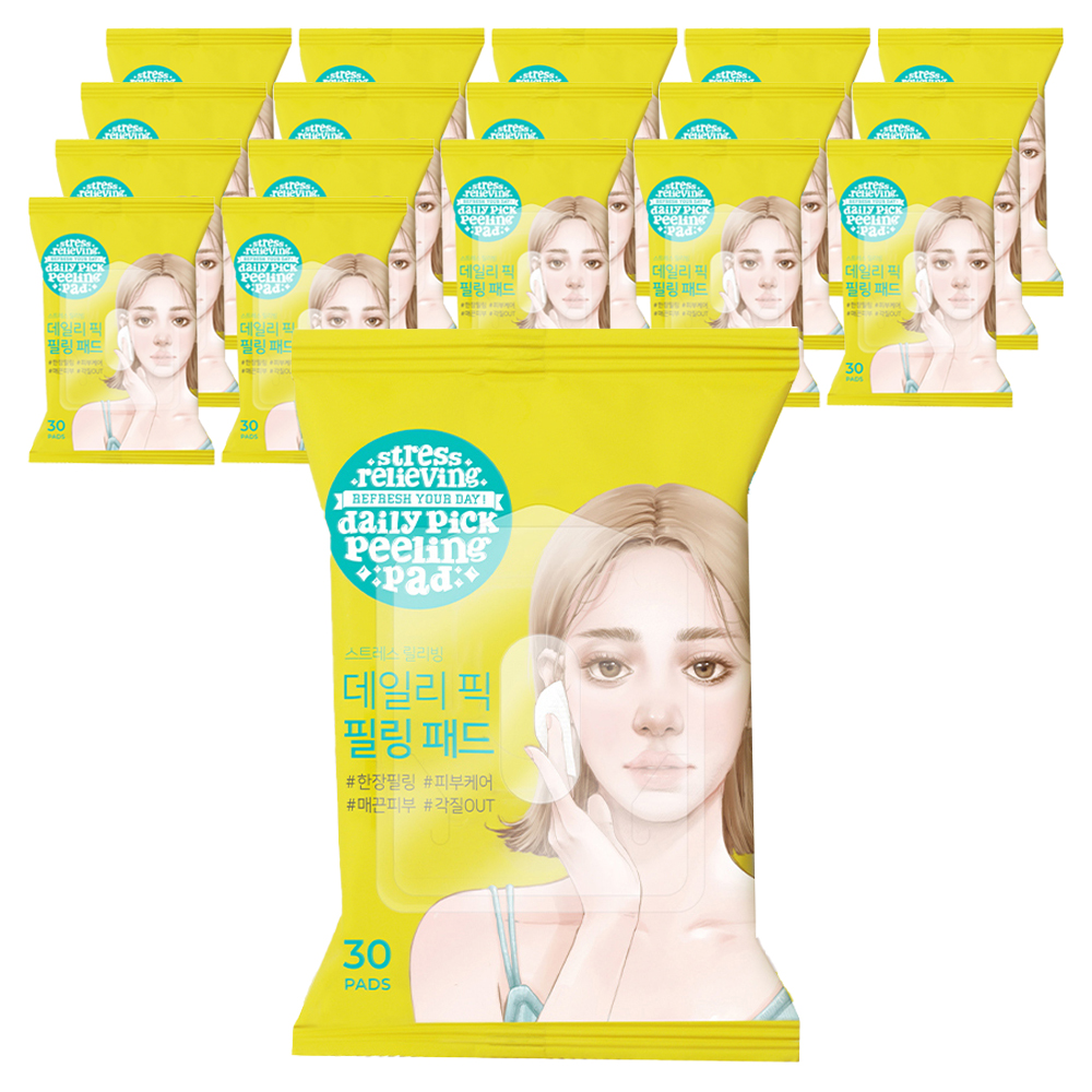 [비건뷰티] 아리얼 데일리 픽 각질 필링패드, 30개입, 18개 64,090원