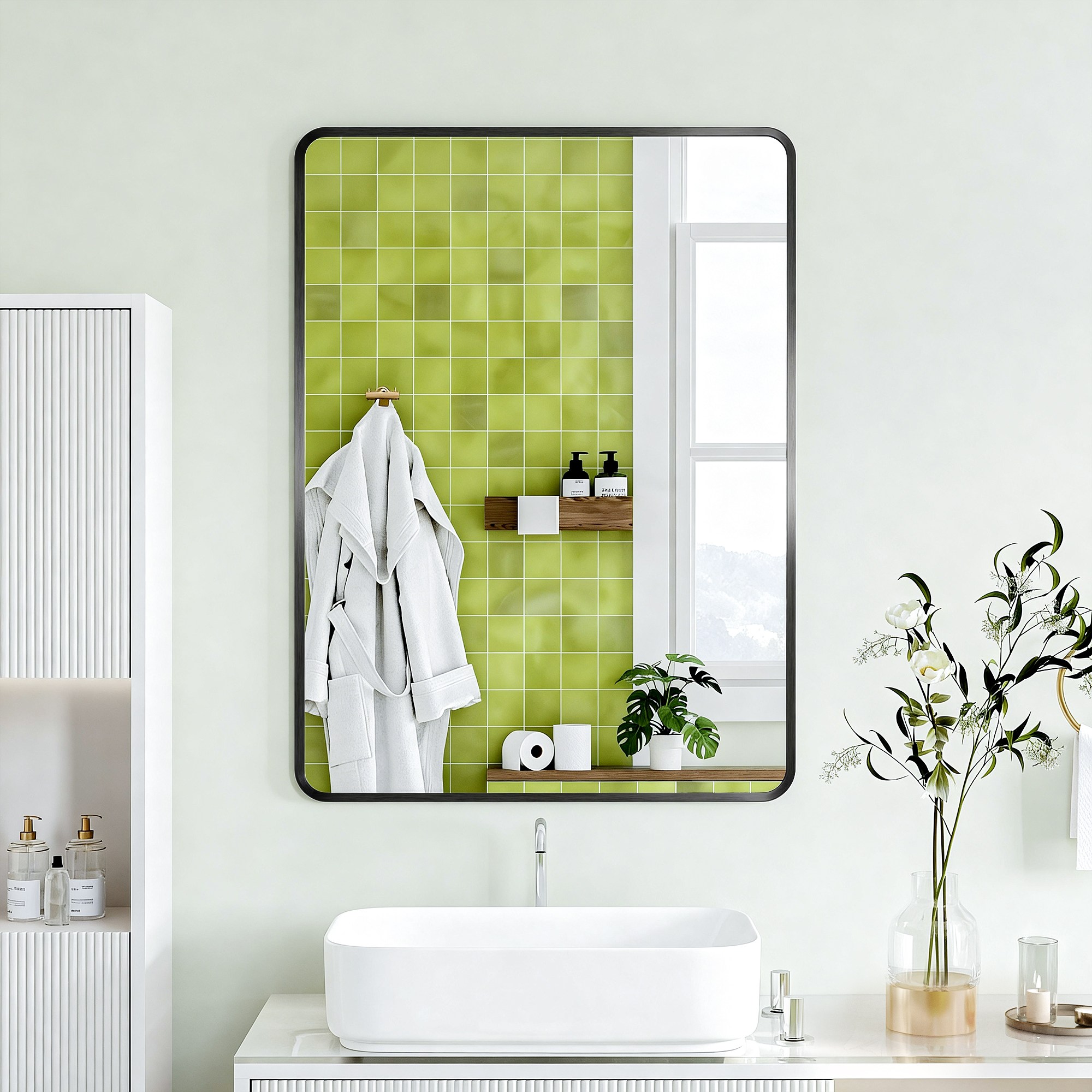 뷰티피크 라운드형 벽거울 화장대거울 욕실거울 강화안전유리 63,900원