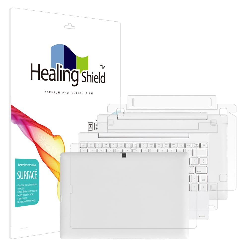 힐링쉴드 베이직스 베이직북S 무광 외부보호필름 3종세트, 1개, 현재가 37,080원