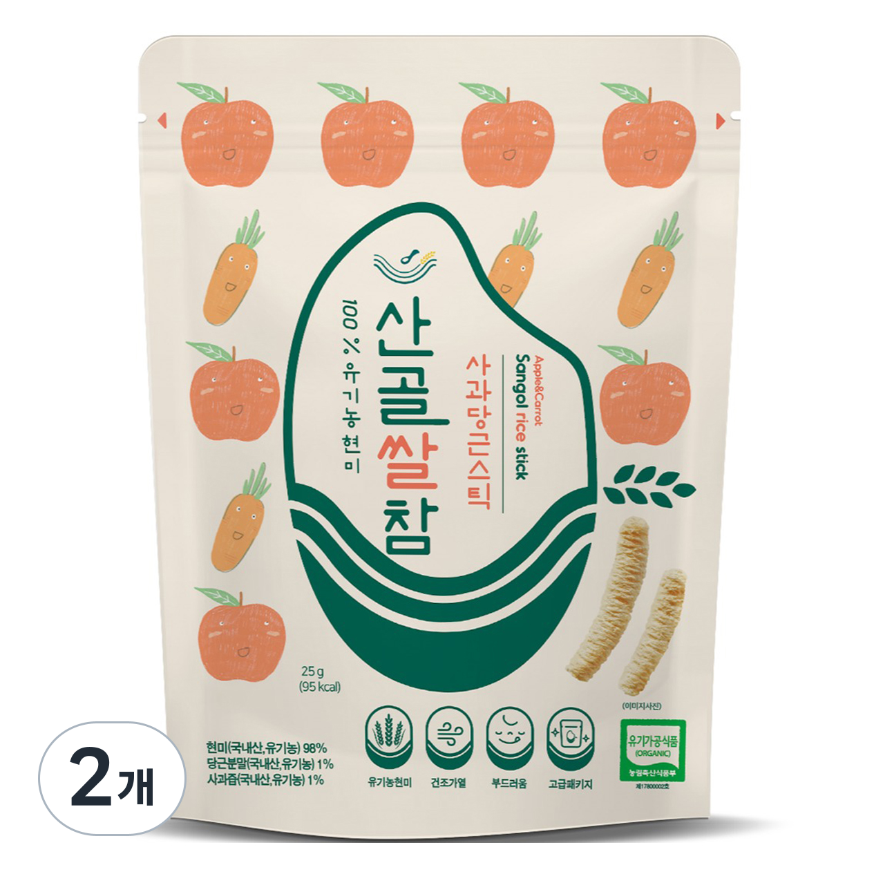 에코맘의산골이유식 산골쌀참 5,400원