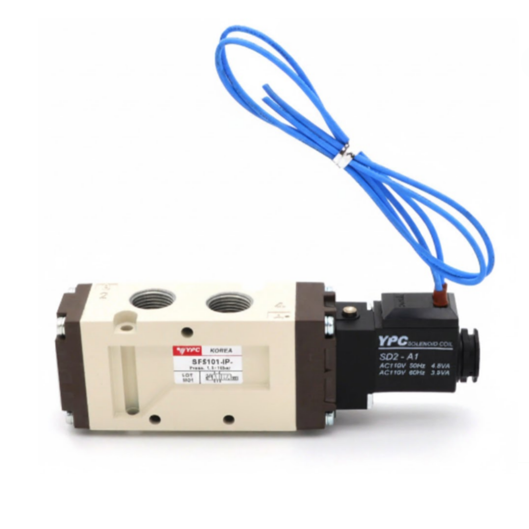 국산 YPC 솔레노이드밸브 SF5101-IP-SD2-A1 공압솔밸브 AC110V 연우뉴매틱 40,480원