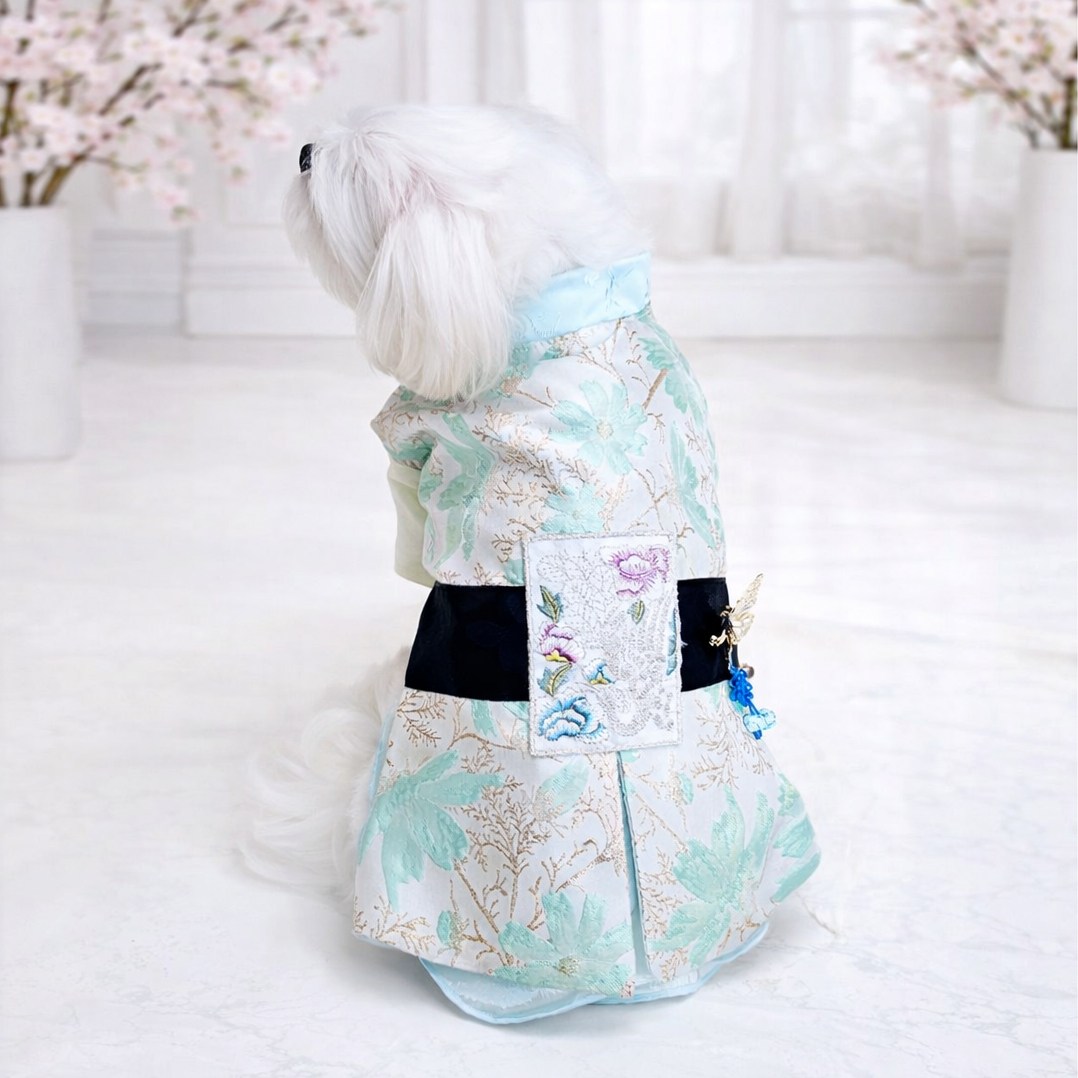 자수 궁궐 강아지한복 고양이 39,800원