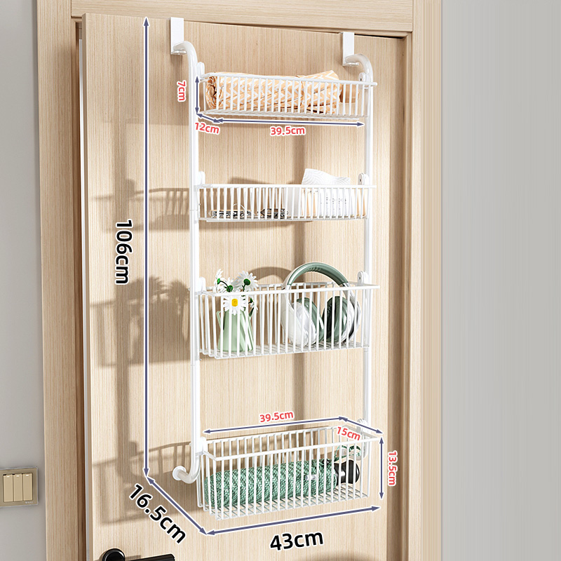 ZOZOFO 무타공 문걸이 선반 다용도 메탈 공간활용 수납문선반 23,900원