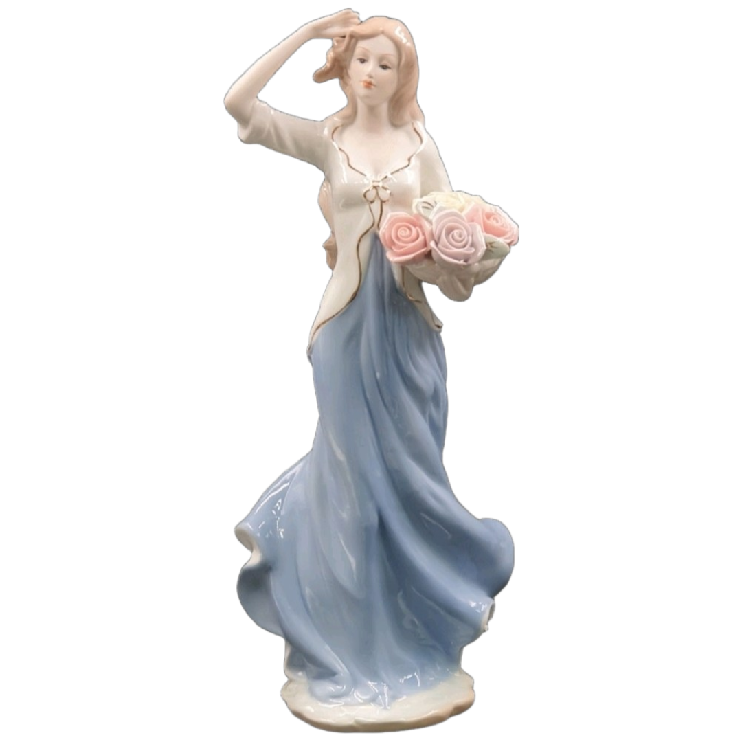 미나박스 도자기 포슬린 피겨린 야드로 스타일 장식 인형 1, 02.꽃을든여인 야드로스타일 장식인형 25,900원