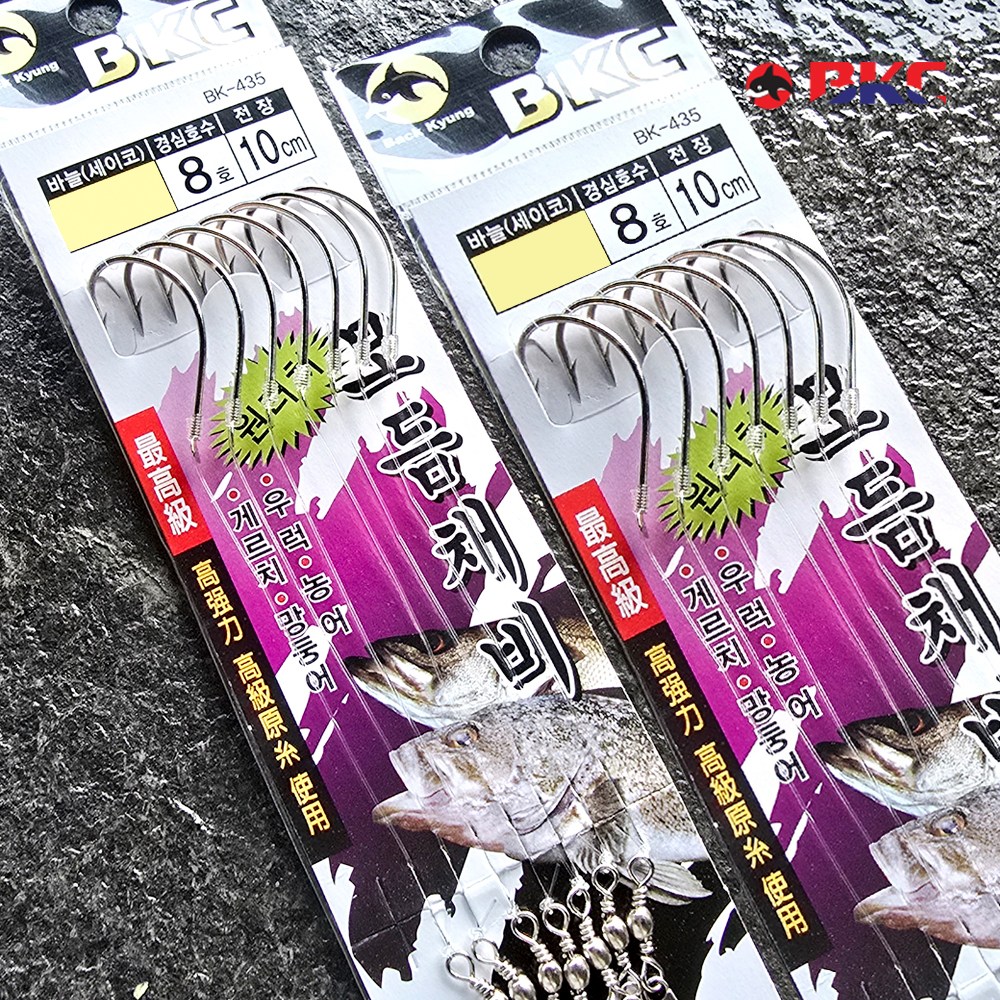 다사가 원터치묶음바늘 모듬채비 원투 우럭 핀도래 435 1,650원