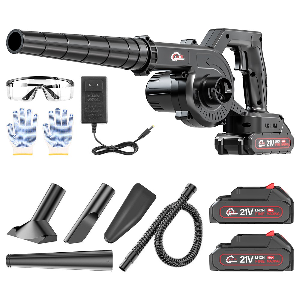 YUON 낙엽 무선 제설 충전 미니 송풍기 청소기 불고빨고 365 겸용 공기 주입기 강력 에어건 풀세트, 1개 89,000원