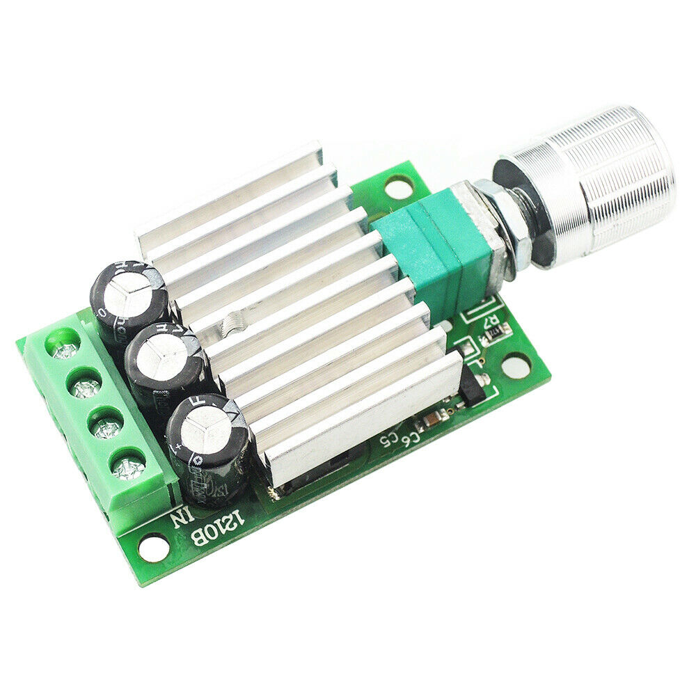 PWM 모터속도 12V24V 고전력 컨트롤러 10A 속도 스위치  DC 12,280원