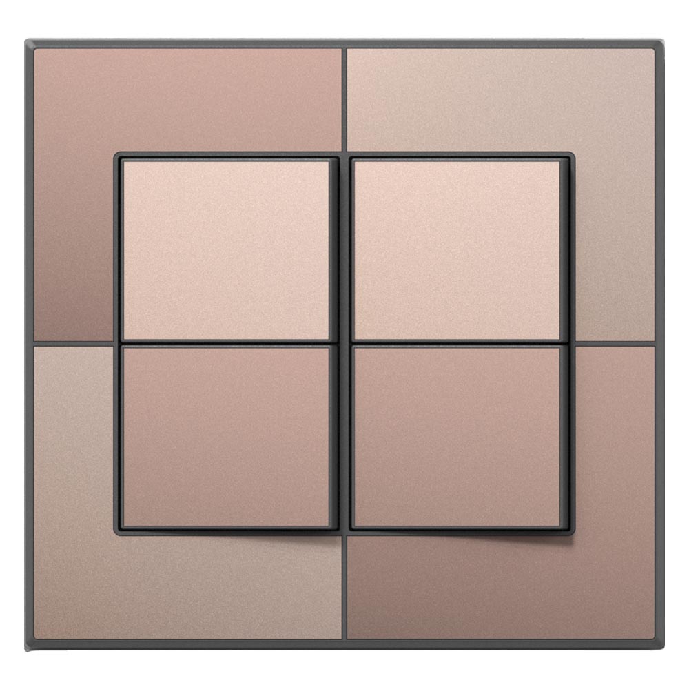 틸인스 갤러리 1로 스위치 4구 브라운골드, 1개 22,600원