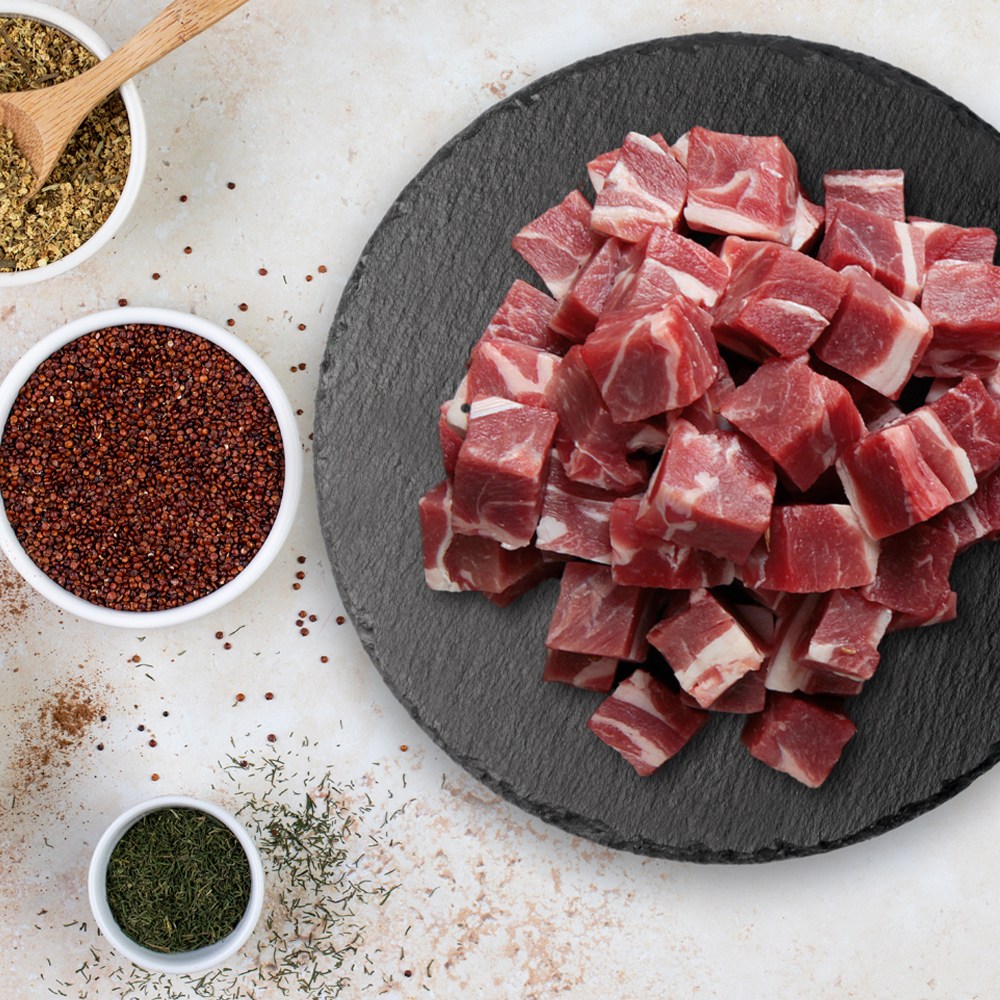 더램미트 호주산 양고기 양깍두기 1kg 어깨살 큐브 양갈비 20,900원