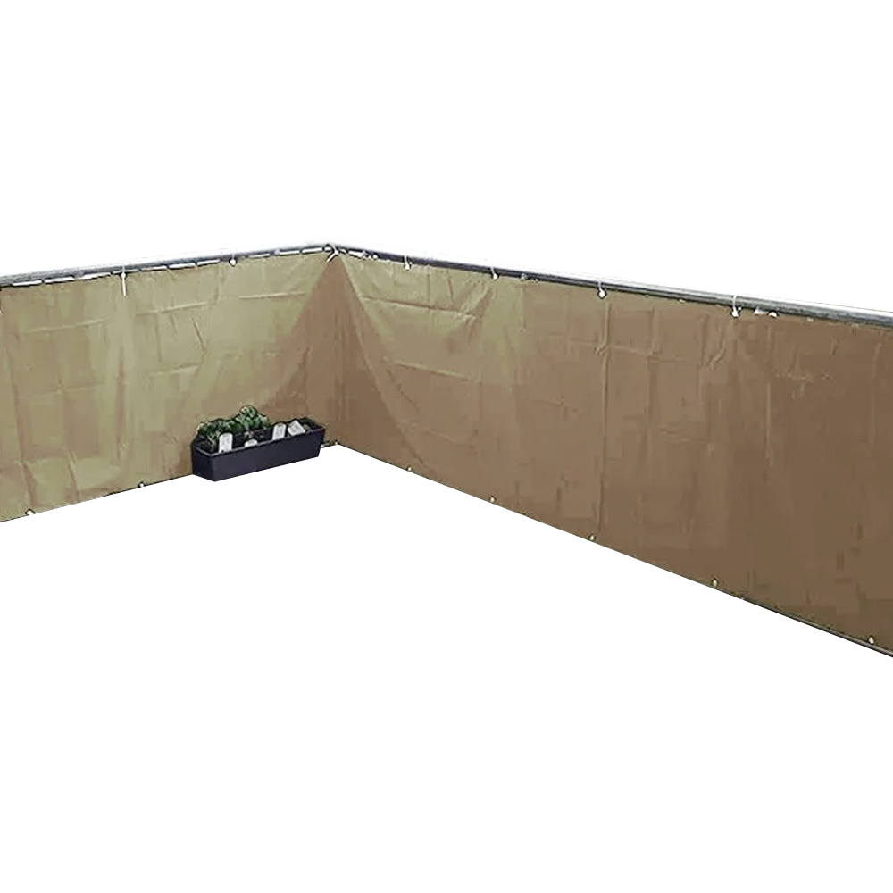 21세기트랜드 쉴드가드 사생활보호 발코니스크린 테라스 옥상 난간 주택 담장 가림막 야외 펜스 차양막, 샌드, 1개 21,800원