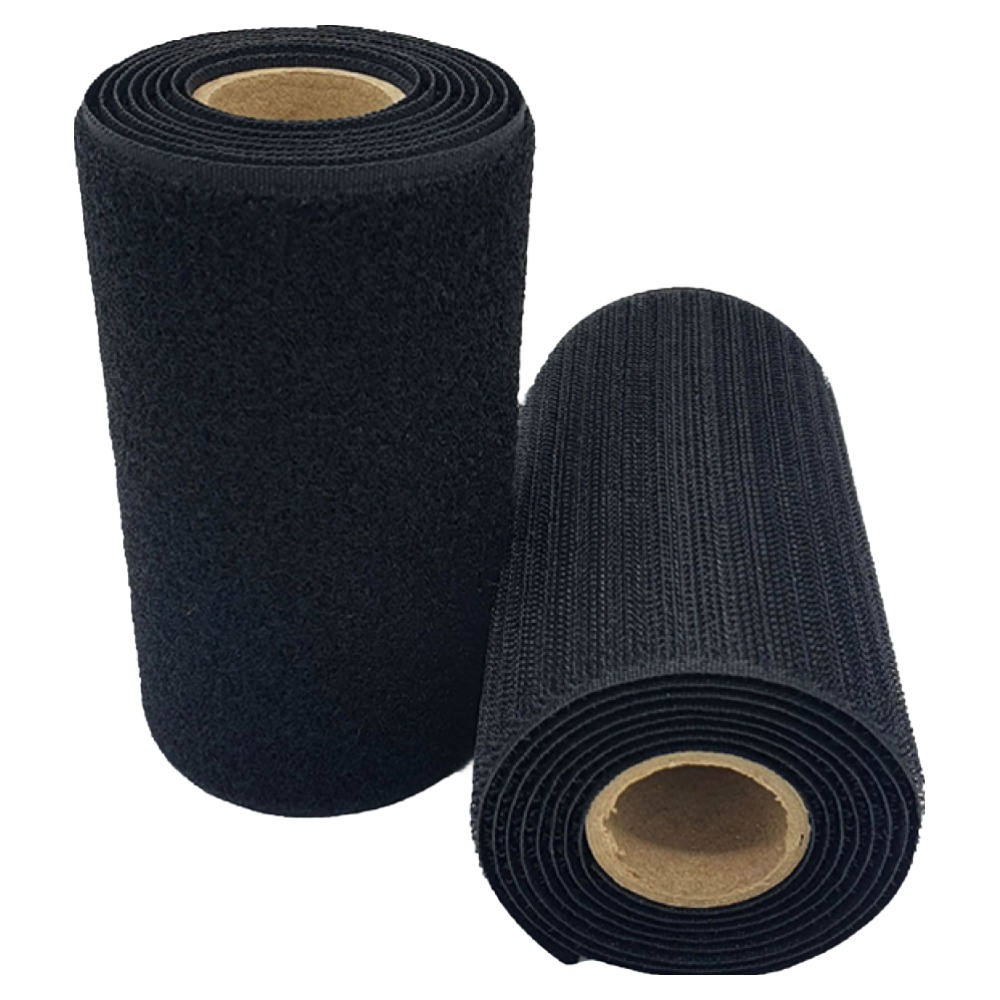 국산 튼튼하고 넓은 재봉용벨크로 검정색 폭 11cm x 1m 암수세트, 3세트 22,200원