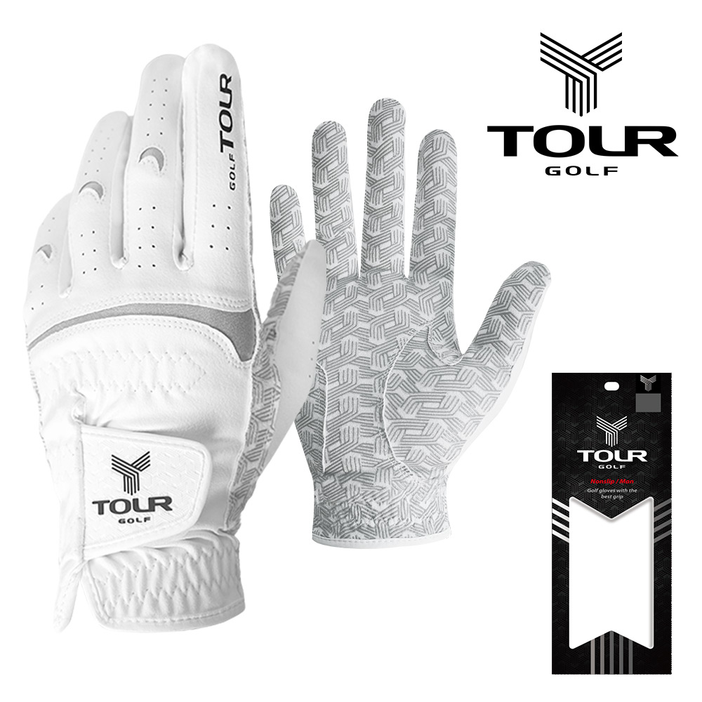 투어골프 파크골프 논슬립 양손 남성골프장갑 16,100원