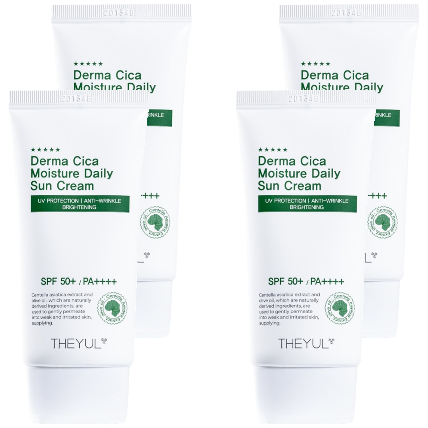 더율 더마 시카 모이스처 데일리 선크림 SPF50+ PA++++ 31,600원