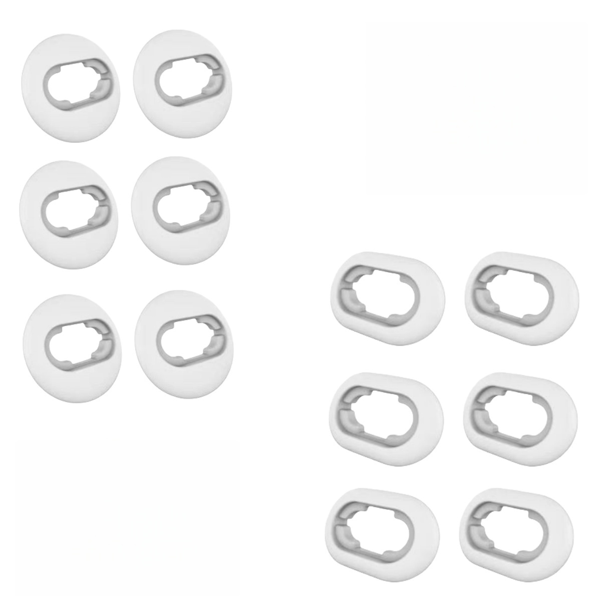 케이엠 갤럭시 버즈 라이브 실리콘 이어캡 윙팁, 소형6개+대형6개 7,400원