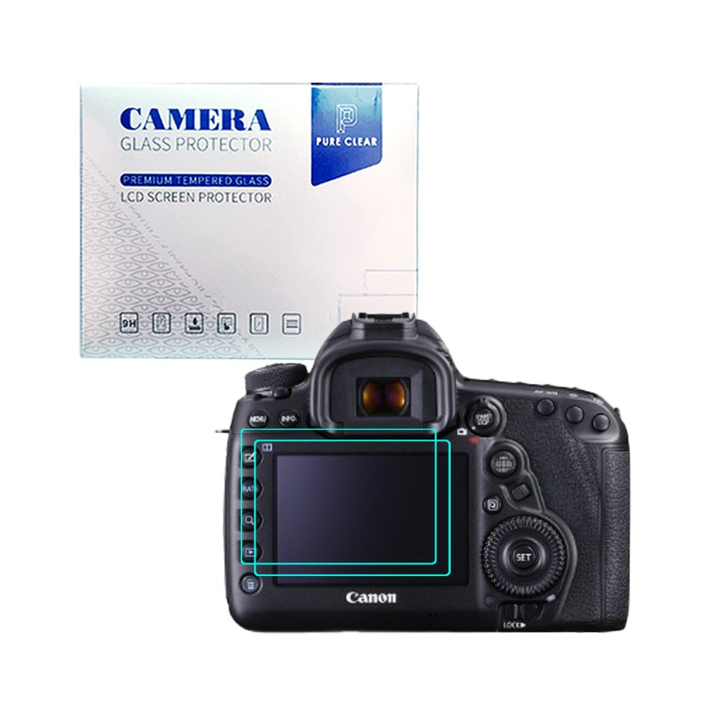 퓨어클리어 캐논 EOS 5D MARK IV 5D MARK4 강화유리 액정보호필름 2매 9,800원