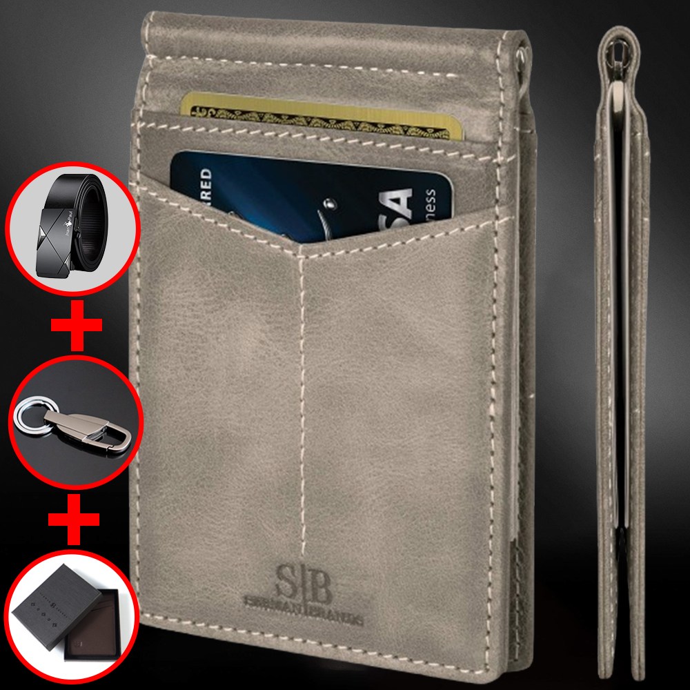 셔먼브랜드 프리미엄 명품 남성 반지갑 클립 남자 지갑 49,980원