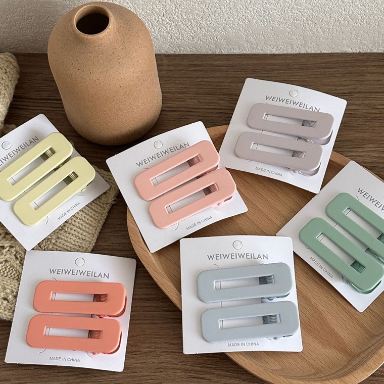 집게핀 마카롱집게핀 귀엽고 발랄한 고정 헤어핀 2P세트 KK809 4,330원