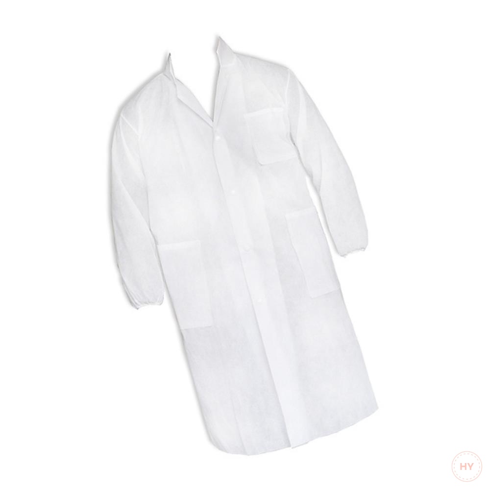 HY 일회용 부직포 실험실 위생 가운 L 50매 연구실 제약 현장방문 133,360원