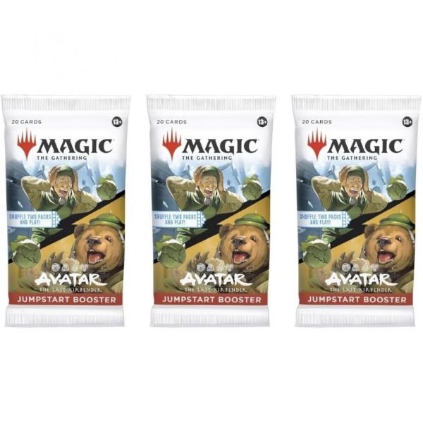 매직 더 개더링 점프스타트 부스터 팩 3개 묶음 MTG 아바타 마지막 에어벤더 2732892 61,400원