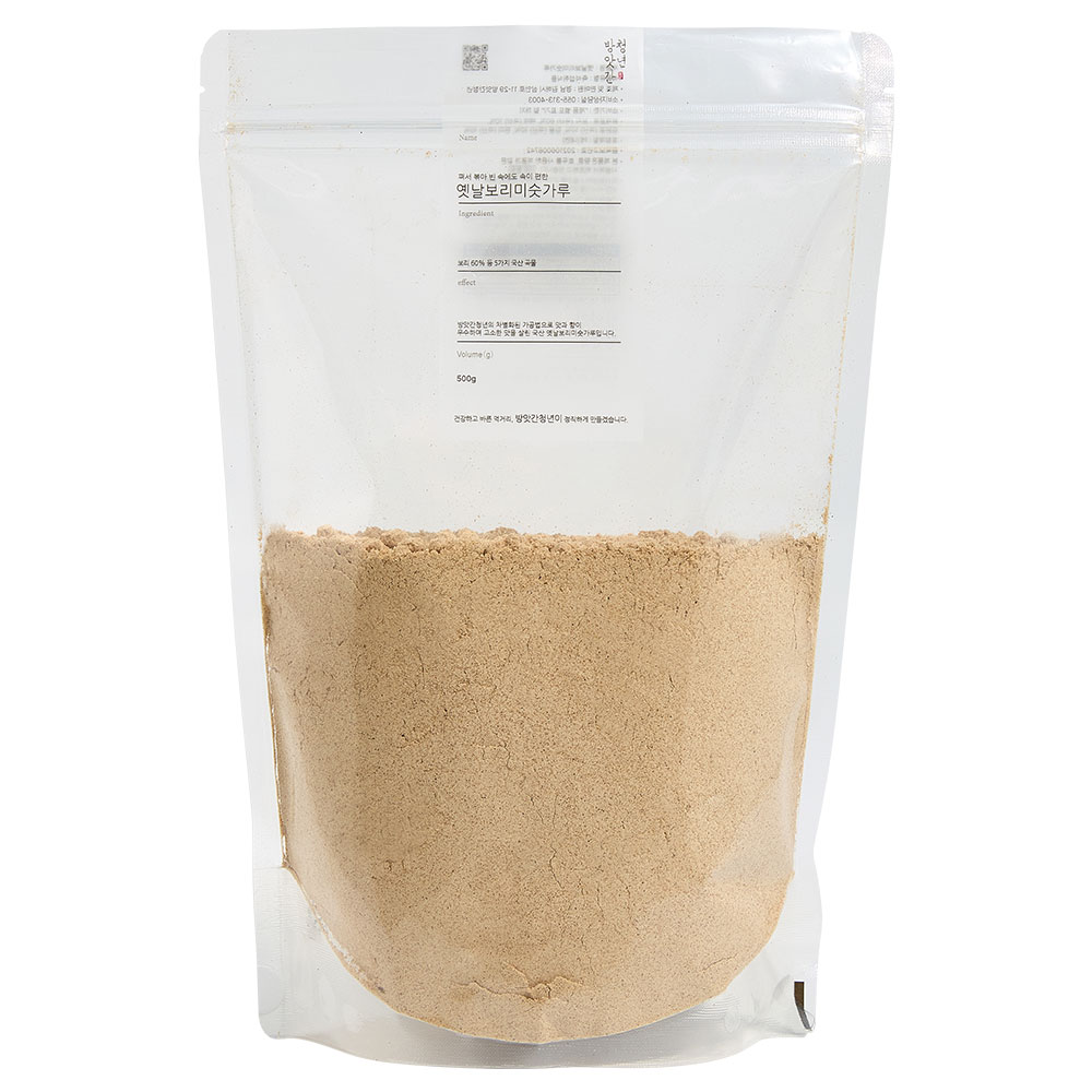 방앗간청년 쪄서 볶은 옛날 보리 미숫가루 선식 9,700원