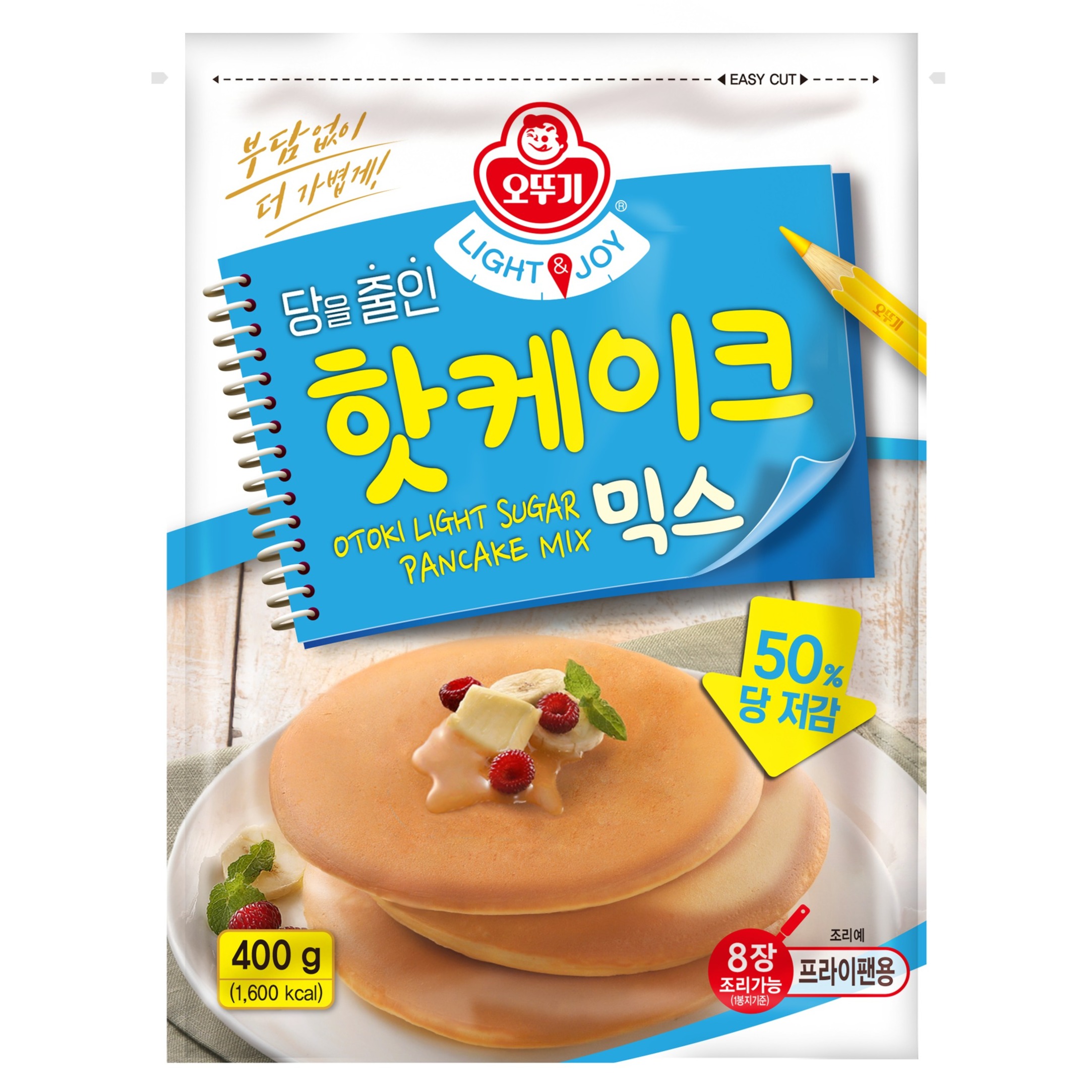 오뚜기 라이트 앤 조이 당을줄인 핫케이크 믹스 2,930원