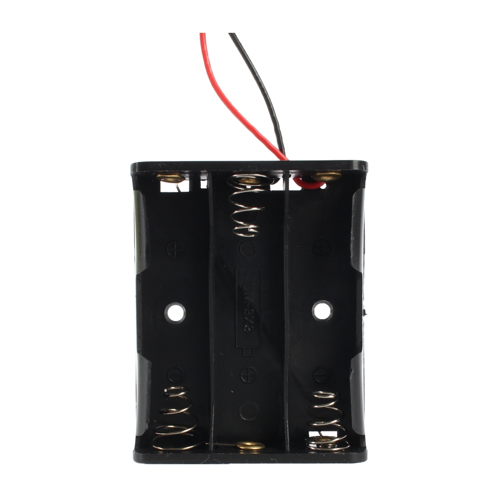 4.5V 배터리 홀더 건전지 케이스 AA 3구 DC잭 DM2133, 단일상품, 1개 1,350원