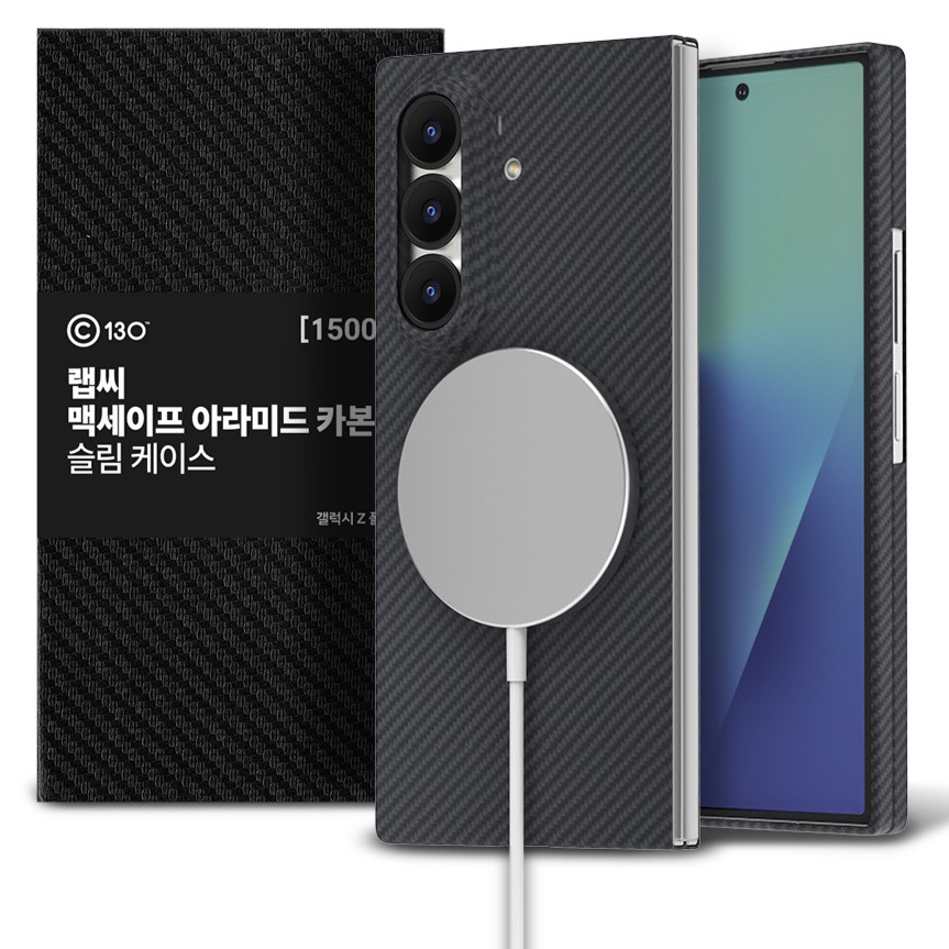 랩씨 맥세이프 리얼 아라미드 카본 슬림 휴대폰 케이스 64,900원