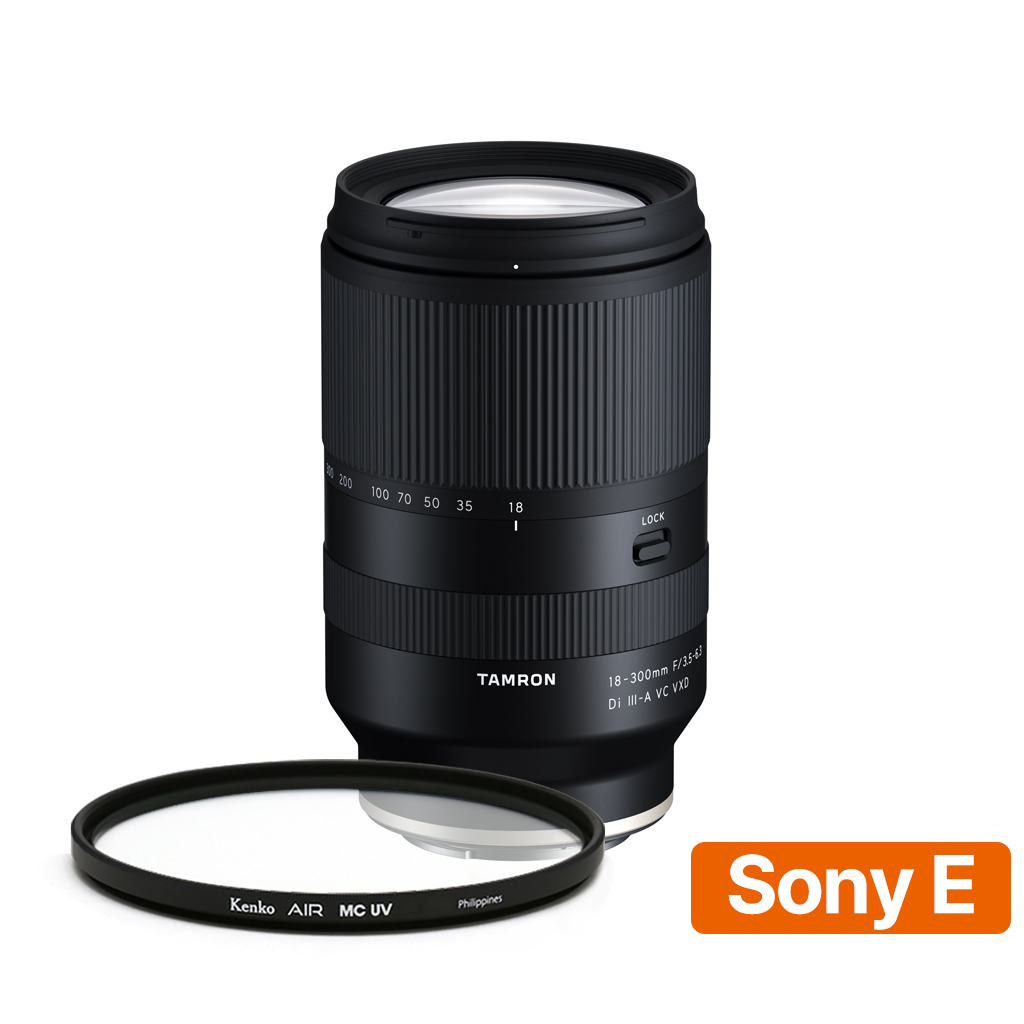 [지금사면 무상보증 3년] 탐론 18-300mm F/3.5-6.3 Di III-A VC VXD B061 소니 E렌즈 + 겐코 AIR MCUV 67mm 필터, 단일상품 800,000원