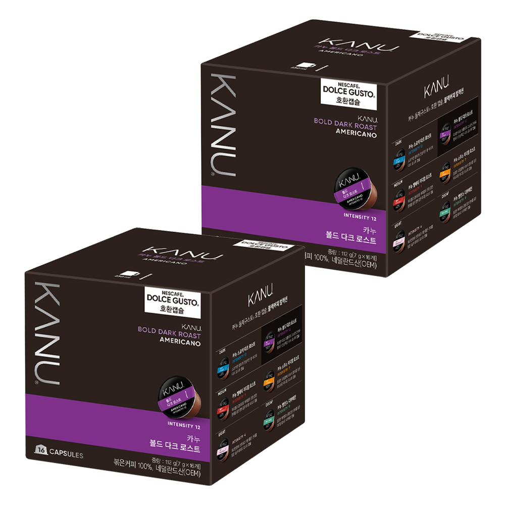 카누 볼드 다크로스트 돌체구스토 호환 캡슐커피 20,670원