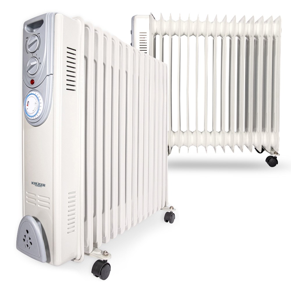 크루거 (타이머형) 오일 전기라디에이터 전열기구 전열기 184,300원