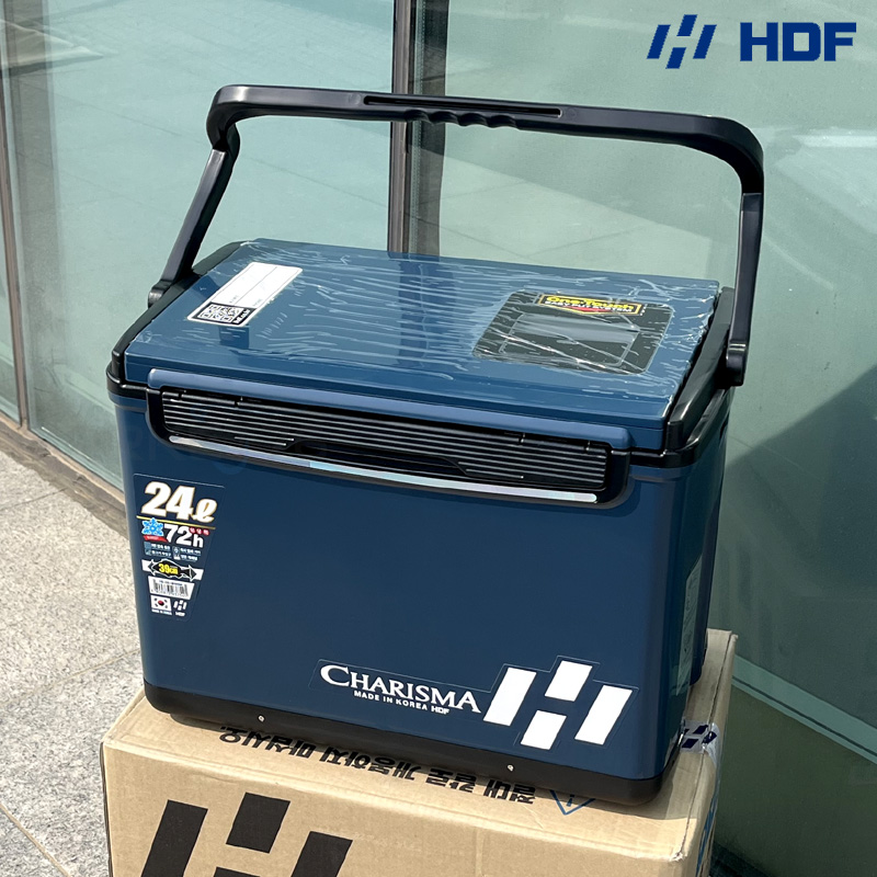 HDF 해동 카리스마 아이스박스 24리터 24L 낚시 쿨러 24리터 캠핑, 1개, 24L, 24L 화이트BK 118,000원