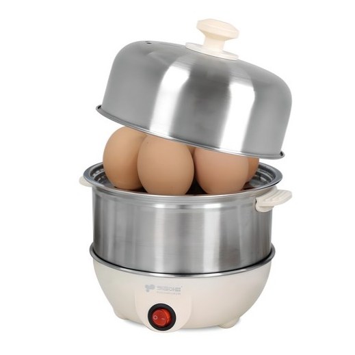키친아트 원터치 SUS304 풀스테인리스 2단 계란찜기 36,400원