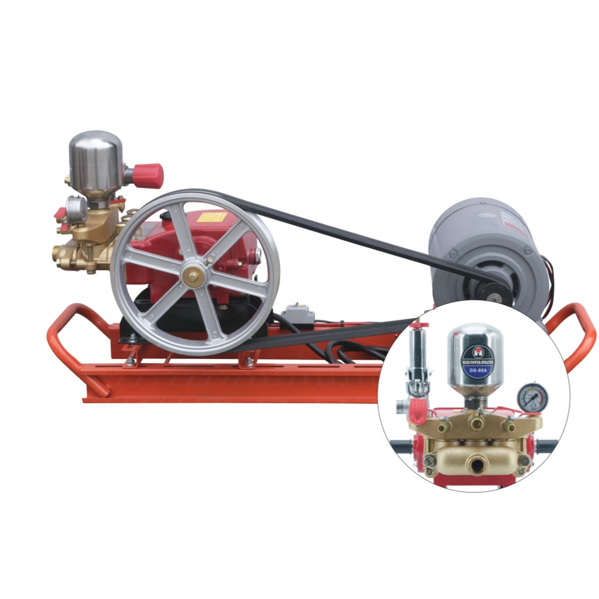 고압 동력 분무기 대형 농사용 살포기 조립 80A 711,700원