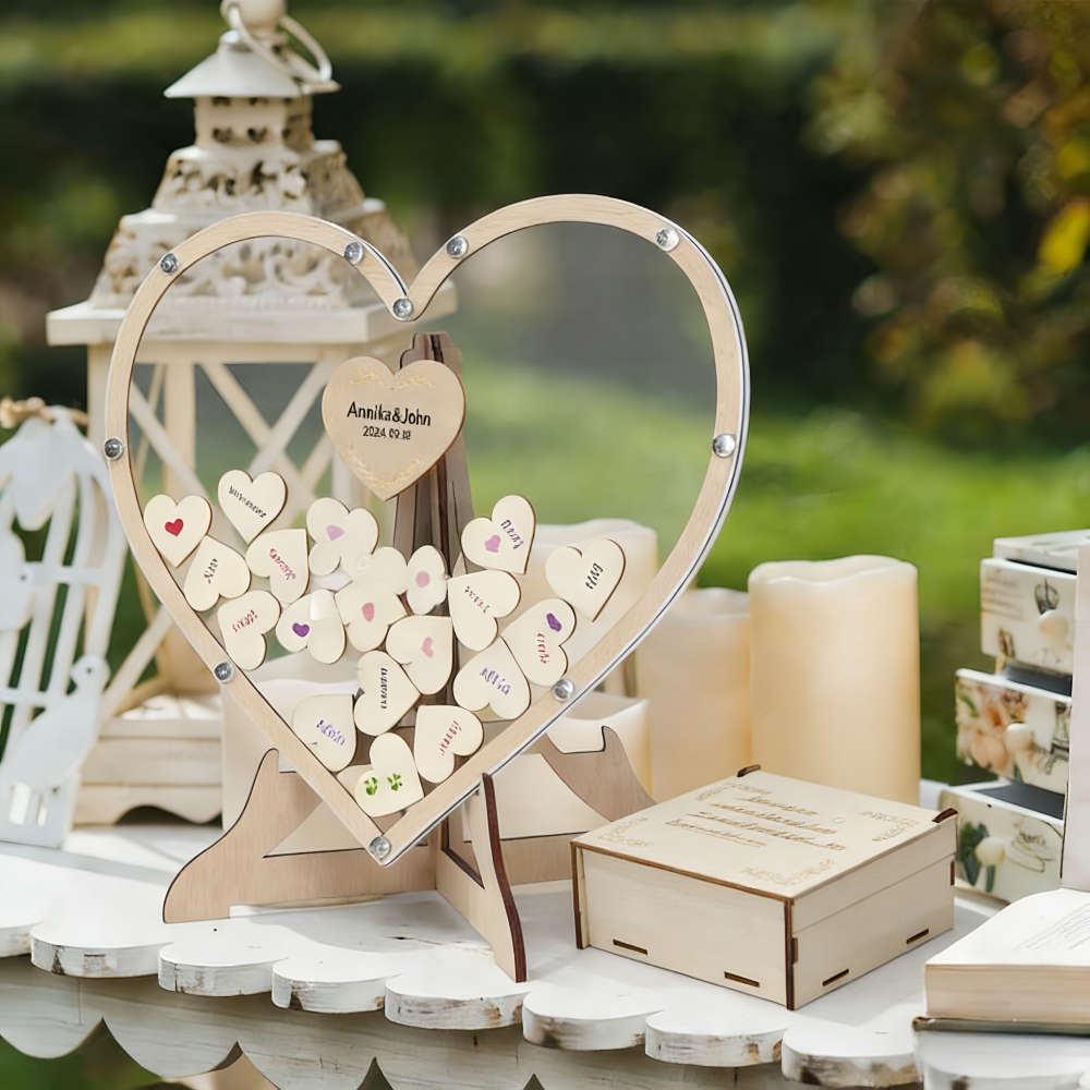 GAPINO 웨딩 돌잔치 개업 축하 파티 행사 방명록 게스트북 60pcs 27,800원