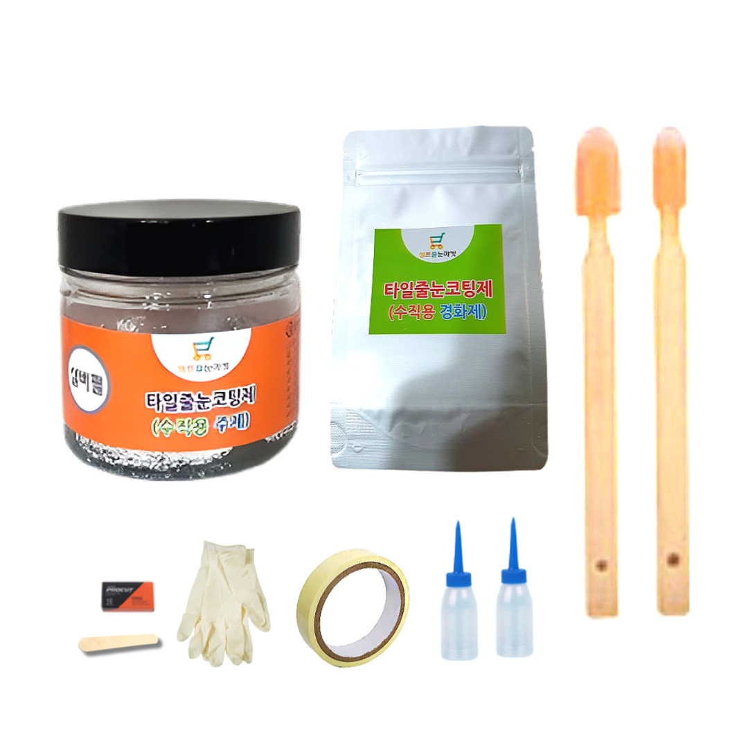 매직스토리 줄눈보수제 실버펄 100g 수직테두리시공용, 1개 14,500원