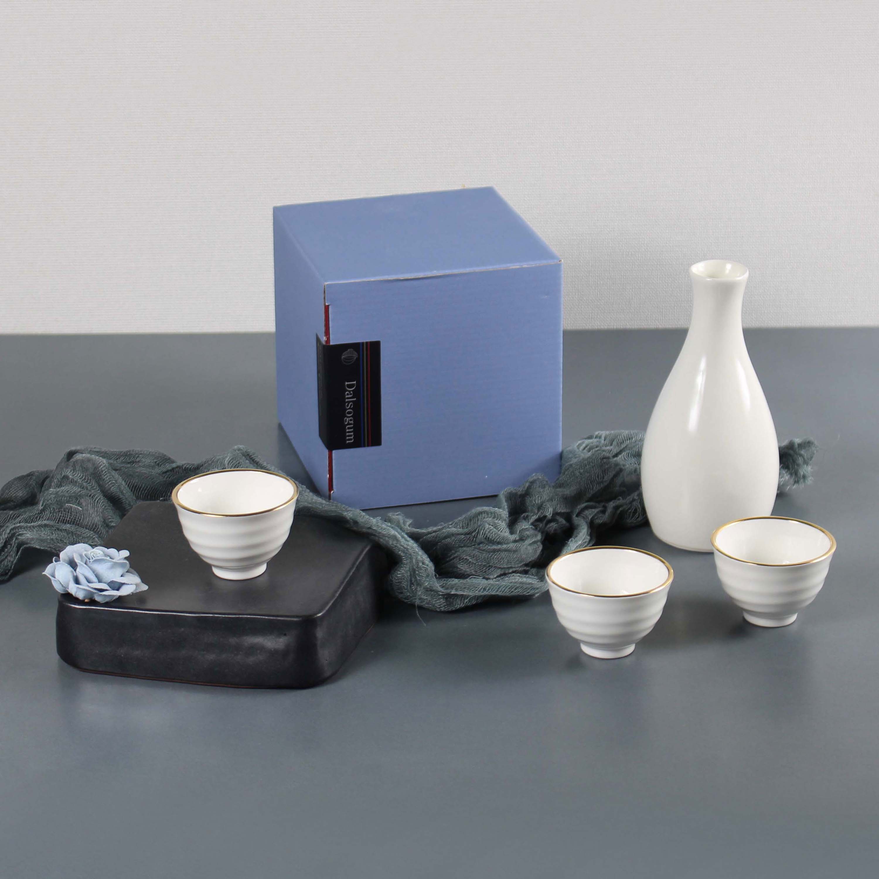 달소금 국산 도자기 선물 24K 금 골드라인 도쿠리세트 화이트 도쿠리세트 32,920원