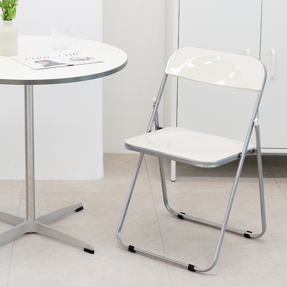 코멧 미드센추리 인테리어 접이식 아크릴 의자 19,680원