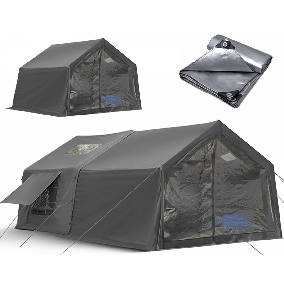 에어텐트 코튼 6.3 원터치 공기주입식 감성 캠핑텐트 가족텐트 거실형 682,900원