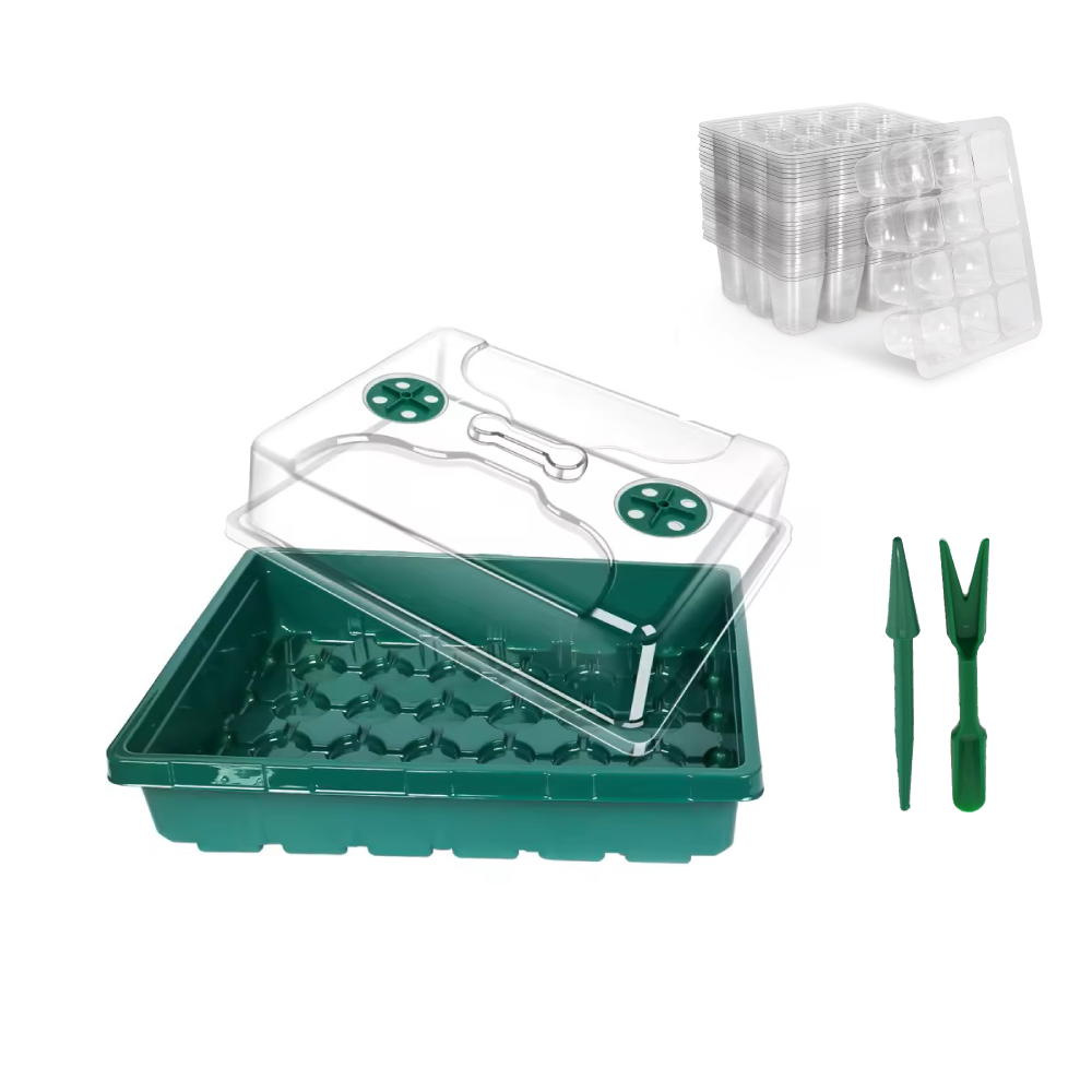 48구 온실 모종트레이 화분 세트 (12구 4개), 현재가 6,500원