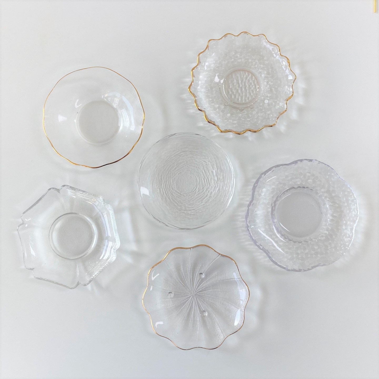 홈카페 엔틱 골드 내열유리 아크릴 우드티코스터 다용도 인센스홀더 겸 티코스터 컵받침 모음, E.﻿투명 유리 티코스터(원형), 1개 7,300원