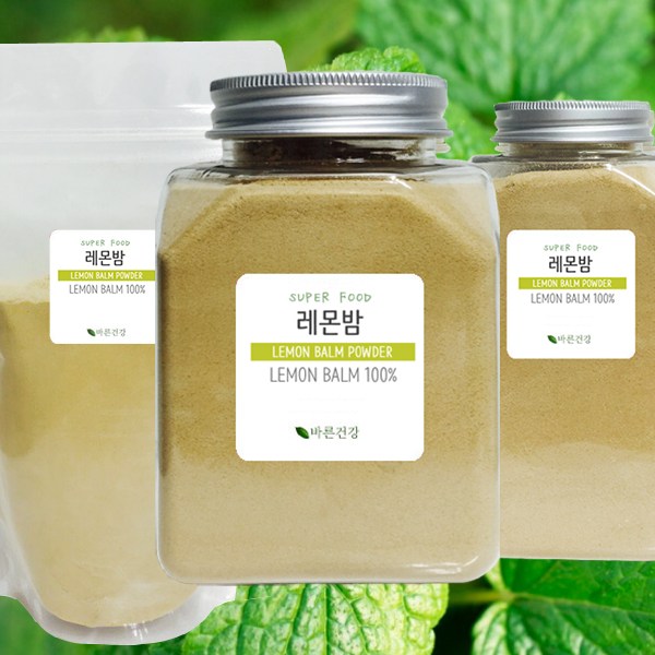 바른건강 은은한 향과 맛이 좋은 100% 진한 레몬밤 추출 분말 프리미엄, 500g, 1개, 1개입 11,880원